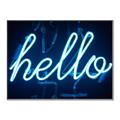 Picture of Hello Neon Sign _GroupedProduct_Rectangle_Landscape_Photography _GroupedProduct_Rectangle_Landscape_Canvas_Framed_