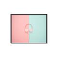 Picture of Fun Headphones _GroupedProduct_Rectangle_Landscape_Photography _GroupedProduct_Rectangle_Landscape_Canvas_Framed_