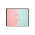 Picture of Fun Headphones _GroupedProduct_Rectangle_Landscape_Photography _GroupedProduct_Rectangle_Landscape_Canvas_Framed_
