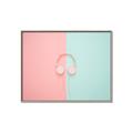 Picture of Fun Headphones _GroupedProduct_Rectangle_Landscape_Photography _GroupedProduct_Rectangle_Landscape_Canvas_Framed_