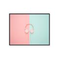Picture of Fun Headphones _GroupedProduct_Rectangle_Landscape_Photography _GroupedProduct_Rectangle_Landscape_Canvas_Framed_