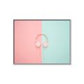 Picture of Fun Headphones _GroupedProduct_Rectangle_Landscape_Photography _GroupedProduct_Rectangle_Landscape_Canvas_Framed_