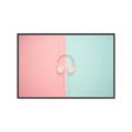 Picture of Fun Headphones _GroupedProduct_Rectangle_Landscape_Photography _GroupedProduct_Rectangle_Landscape_Canvas_Framed_