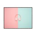 Picture of Fun Headphones _GroupedProduct_Rectangle_Landscape_Photography _GroupedProduct_Rectangle_Landscape_Canvas_Framed_