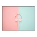 Picture of Fun Headphones _GroupedProduct_Rectangle_Landscape_Photography _GroupedProduct_Rectangle_Landscape_Canvas_Framed_