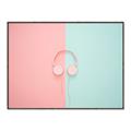 Picture of Fun Headphones _GroupedProduct_Rectangle_Landscape_Photography _GroupedProduct_Rectangle_Landscape_Canvas_Framed_