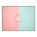 Picture of Fun Headphones _GroupedProduct_Rectangle_Landscape_Photography _GroupedProduct_Rectangle_Landscape_Canvas_Framed_