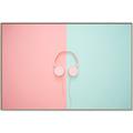 Picture of Fun Headphones _GroupedProduct_Rectangle_Landscape_Photography _GroupedProduct_Rectangle_Landscape_Canvas_Framed_