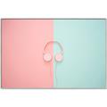 Picture of Fun Headphones _GroupedProduct_Rectangle_Landscape_Photography _GroupedProduct_Rectangle_Landscape_Canvas_Framed_