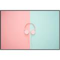 Picture of Fun Headphones _GroupedProduct_Rectangle_Landscape_Photography _GroupedProduct_Rectangle_Landscape_Canvas_Framed_