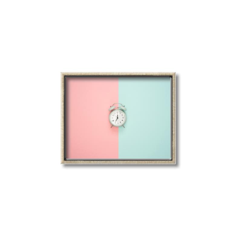 Picture of Fun Clock _GroupedProduct_Rectangle_Landscape_Photography _GroupedProduct_Rectangle_Landscape_Canvas_Framed_