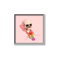 Picture of Happy Skull _GroupedProduct_Square_Photography _GroupedProduct_Square_Canvas_Framed_