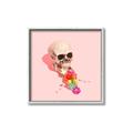 Picture of Happy Skull _GroupedProduct_Square_Photography _GroupedProduct_Square_Canvas_Framed_