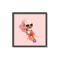 Picture of Happy Skull _GroupedProduct_Square_Photography _GroupedProduct_Square_Canvas_Framed_