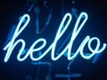 Picture of Hello Neon Sign _GroupedProduct_Rectangle_Landscape_Photography _GroupedProduct_Rectangle_Landscape_Unframed_Print_Only_
