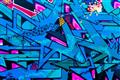 Picture of Graffiti Wall _GroupedProduct_Rectangle_Landscape_Photography _GroupedProduct_Rectangle_Landscape_Unframed_Print_Only_