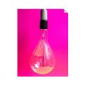 Picture of Hot Pink Light Bulb _GroupedProduct_Rectangle_Portrait_Photography _GroupedProduct_Rectangle_Portrait_Unframed_Print_Only_