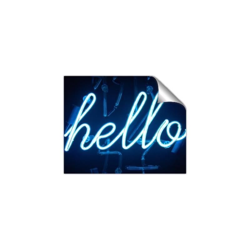 Picture of Hello Neon Sign _GroupedProduct_Rectangle_Landscape_Photography _GroupedProduct_Rectangle_Landscape_Unframed_Print_Only_