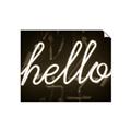 Picture of Hello Neon Sign _GroupedProduct_Rectangle_Landscape_Photography _GroupedProduct_Rectangle_Landscape_Unframed_Print_Only_