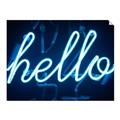 Picture of Hello Neon Sign _GroupedProduct_Rectangle_Landscape_Photography _GroupedProduct_Rectangle_Landscape_Unframed_Print_Only_
