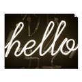 Picture of Hello Neon Sign _GroupedProduct_Rectangle_Landscape_Photography _GroupedProduct_Rectangle_Landscape_Unframed_Print_Only_