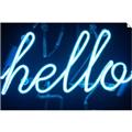 Picture of Hello Neon Sign _GroupedProduct_Rectangle_Landscape_Photography _GroupedProduct_Rectangle_Landscape_Unframed_Print_Only_