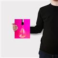 Picture of Hot Pink Light Bulb _GroupedProduct_Rectangle_Portrait_Photography _GroupedProduct_Rectangle_Portrait_Canvas_
