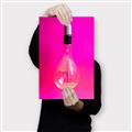 Picture of Hot Pink Light Bulb _GroupedProduct_Rectangle_Portrait_Photography _GroupedProduct_Rectangle_Portrait_Canvas_