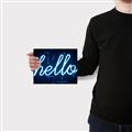 Picture of Hello Neon Sign _GroupedProduct_Rectangle_Landscape_Photography _GroupedProduct_Rectangle_Landscape_Canvas_