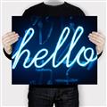Picture of Hello Neon Sign _GroupedProduct_Rectangle_Landscape_Photography _GroupedProduct_Rectangle_Landscape_Canvas_