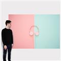 Picture of Fun Headphones _GroupedProduct_Rectangle_Landscape_Photography _GroupedProduct_Rectangle_Landscape_Canvas_