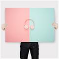 Picture of Fun Headphones _GroupedProduct_Rectangle_Landscape_Photography _GroupedProduct_Rectangle_Landscape_Canvas_