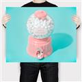 Picture of Bubble Gum Machine _GroupedProduct_Rectangle_Landscape_Photography _GroupedProduct_Rectangle_Landscape_Canvas_