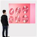 Picture of Vinyl Record wall _GroupedProduct_Rectangle_Landscape_Photography _GroupedProduct_Rectangle_Landscape_Canvas_