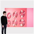 Picture of Vinyl Record wall _GroupedProduct_Rectangle_Landscape_Photography _GroupedProduct_Rectangle_Landscape_Canvas_