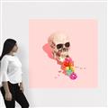 Picture of Happy Skull _GroupedProduct_Square_Photography _GroupedProduct_Square_Canvas_