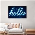 Picture of Hello Neon Sign _GroupedProduct_Rectangle_Landscape_Photography _GroupedProduct_Rectangle_Landscape_Canvas_