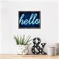 Picture of Hello Neon Sign _GroupedProduct_Rectangle_Landscape_Photography _GroupedProduct_Rectangle_Landscape_Canvas_Framed_