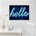 Picture of Hello Neon Sign _GroupedProduct_Rectangle_Landscape_Photography _GroupedProduct_Rectangle_Landscape_Canvas_Framed_