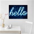 Picture of Hello Neon Sign _GroupedProduct_Rectangle_Landscape_Photography _GroupedProduct_Rectangle_Landscape_Canvas_Framed_
