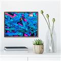 Picture of Graffiti Wall _GroupedProduct_Rectangle_Landscape_Photography _GroupedProduct_Rectangle_Landscape_Canvas_Framed_