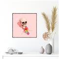 Picture of Happy Skull _GroupedProduct_Square_Photography _GroupedProduct_Square_Canvas_Framed_