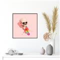 Picture of Happy Skull _GroupedProduct_Square_Photography _GroupedProduct_Square_Canvas_Framed_