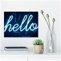 Picture of Hello Neon Sign _GroupedProduct_Rectangle_Landscape_Photography _GroupedProduct_Rectangle_Landscape_Unframed_Print_Only_