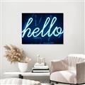 Picture of Hello Neon Sign _GroupedProduct_Rectangle_Landscape_Photography _GroupedProduct_Rectangle_Landscape_Unframed_Print_Only_