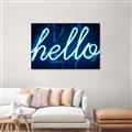 Picture of Hello Neon Sign _GroupedProduct_Rectangle_Landscape_Photography _GroupedProduct_Rectangle_Landscape_Unframed_Print_Only_