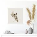 Picture of Happy Skull _GroupedProduct_Square_Photography _GroupedProduct_Square_Unframed_Print_Only_