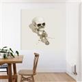 Picture of Happy Skull _GroupedProduct_Square_Photography _GroupedProduct_Square_Unframed_Print_Only_
