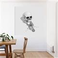 Picture of Happy Skull _GroupedProduct_Square_Photography _GroupedProduct_Square_Unframed_Print_Only_