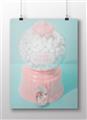 Picture of Bubble Gum Machine _GroupedProduct_Rectangle_Landscape_Photography _GroupedProduct_Rectangle_Landscape_Unframed_Print_Only_